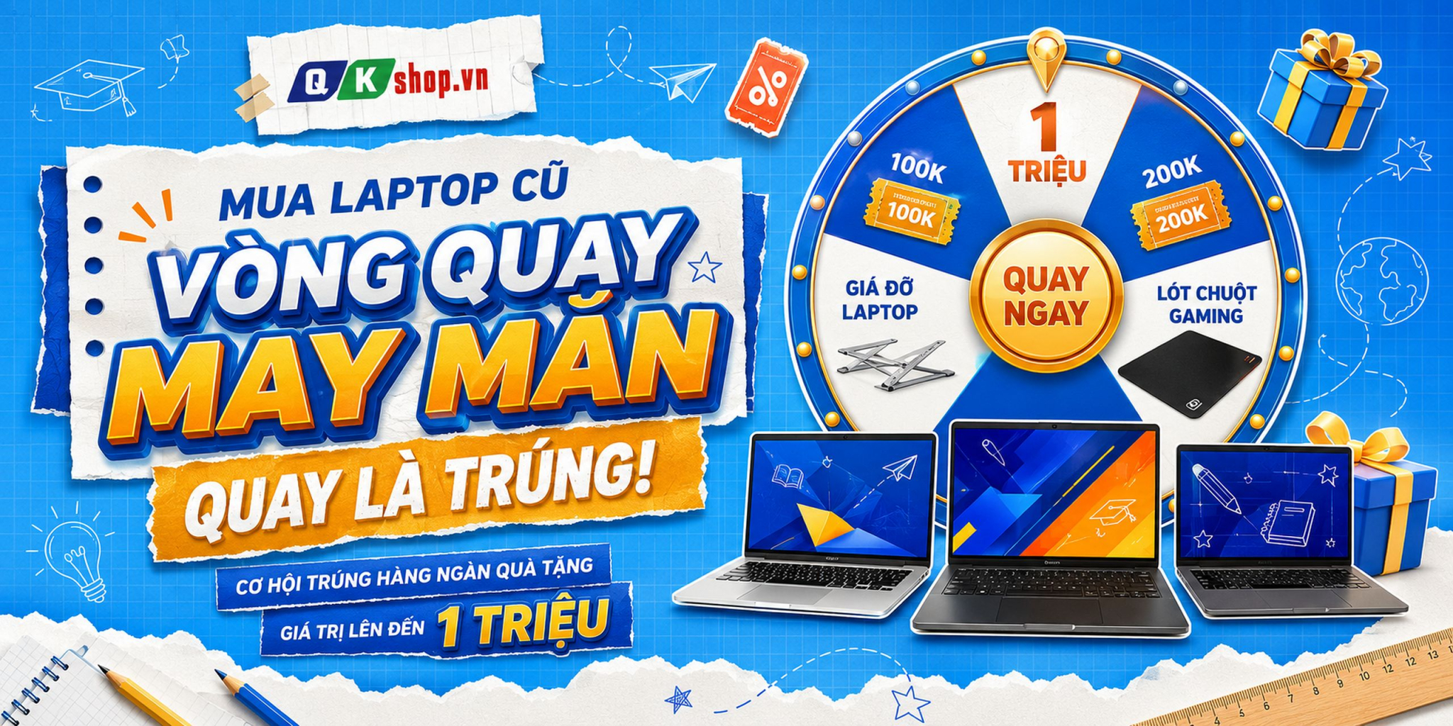 LAPTOP CŨ CẦN THƠ - QKSHOP